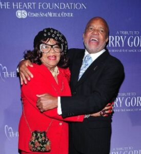 Berry Gordy with his sister Amma Gordy