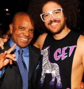 Berry Gordy with son Redfoo