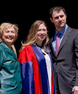 Chelsea Clinton at her Oxford graduation