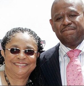 Forest Whitaker with his mother