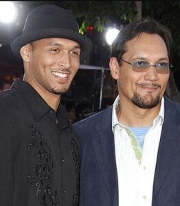 Jimmy Smits with his son Joaquin Smits