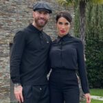 Sergio Ramos With His Wife