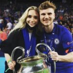 Timo Werner With His Girlfriend