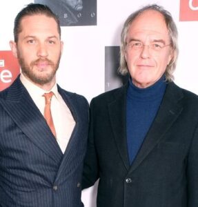 Tom Hardy with his father