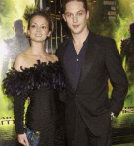 Tom Hardy with his former wife Sarah Ward