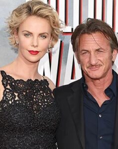 Charlize Theron with former boyfriend Sean Penn