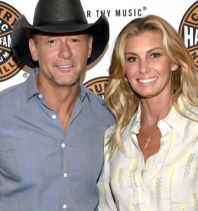 Faith Hill with husband Tim