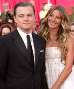 Gisele Bündchen with former boyfriend Leonardo DiCaprio