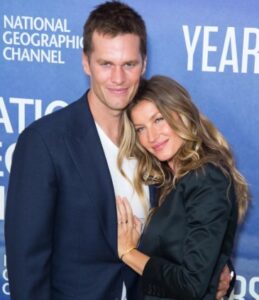 Gisele Bündchen with husband Tom Brady