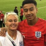 Jesse Lingard With His Mother