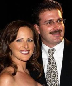 Marlee Matlin with husband