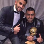 Riyad Mahrez With His Brother