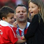 Ryan Giggs With His Children