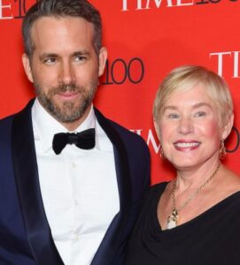 Ryan Reynolds with mother