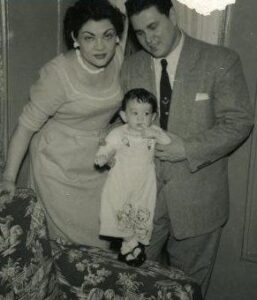 Sonia Sotomayor with her parents