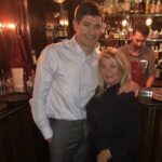 Steven Gerrard With His Mother