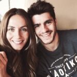 Alvaro Morata With His Sister