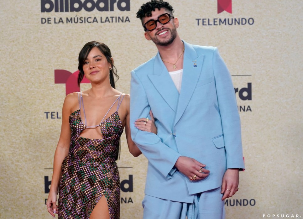 Bad Bunny with Gabriela Berlingeri