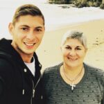 Emiliano Sala With His Mother