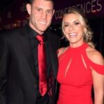 James Milner With His Wife