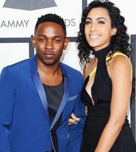 Kendrick Lamar with Whitney Alford