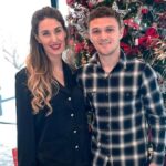 Kieran Trippier With His Wife