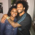 Marcelo Vieira With His Sister