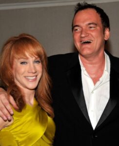 Quentin Tarantino with former girlfriend Kathy Griffin