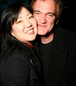 Quentin Tarantino with former girlfriend Margaret Cho