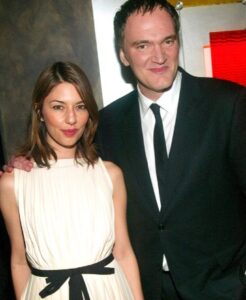 Quentin Tarantino with former girlfriend Sofia Coppola