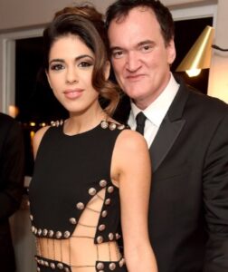  Quentin Tarantino with wife Daniella Tarantino