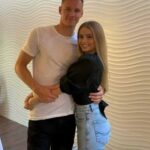 Bernd Leno With His Wife