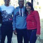 Danilo Luiz da Silva With His Parents