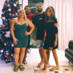 Gabriel Barbosa With His Parents And Sister