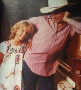 George Strait with late daughter