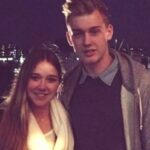 Julian Brandt With His Girlfriend Emily