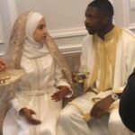 Ousmane Dembele With His Wife