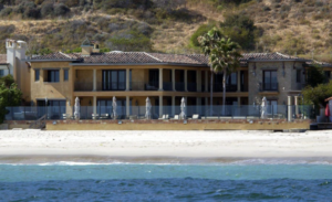 Ellison's home in Carbon Beach, Malibu