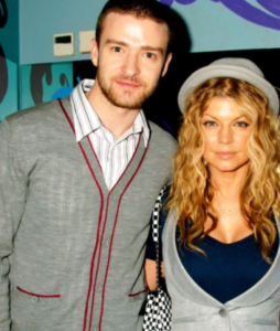 Fergie Duhamel with former boyfriend Justin Timberlake