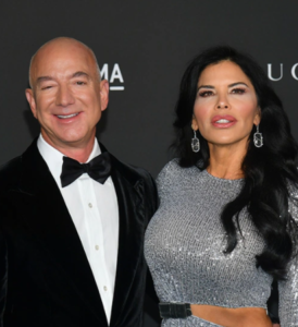 Jeff Bezos with girlfriend Lauren