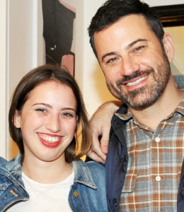 Jimmy Kimmel with daughter Katie Kimmel