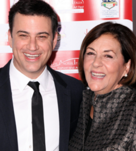 Jimmy Kimmel with mother