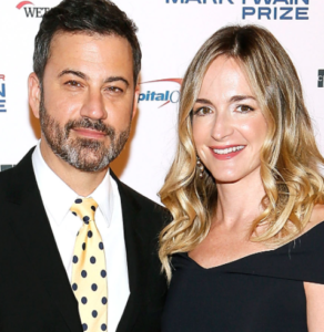 Jimmy Kimmel with wife Molly McNearney