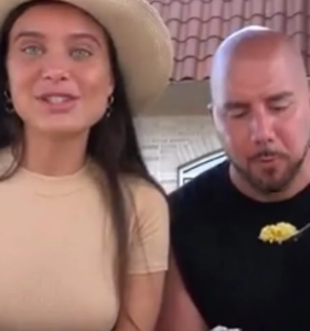 Lana Rhoades with former husband Jon