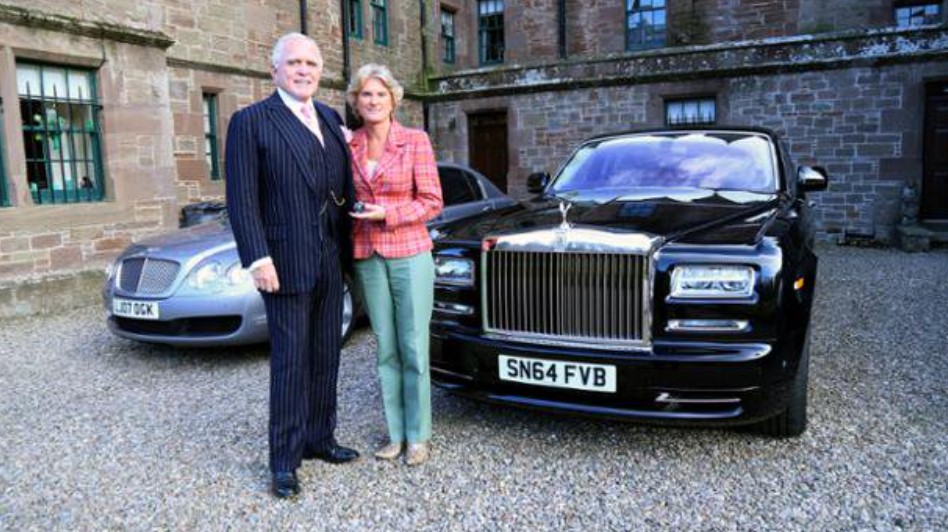 Dan Pena with his Wife