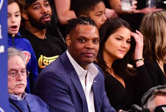 Latrell Sprewell with his Ex Wife