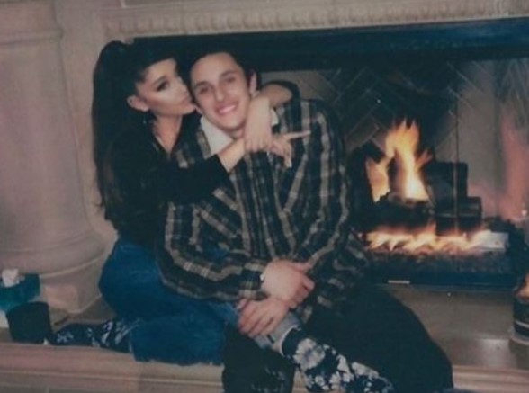 Dalton Gomez with Ariana Grande