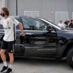 Adrien Rabiot With His Car