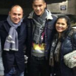 Alphonse Areola With His Parents