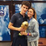 Benjamin Pavard With His Girlfriend